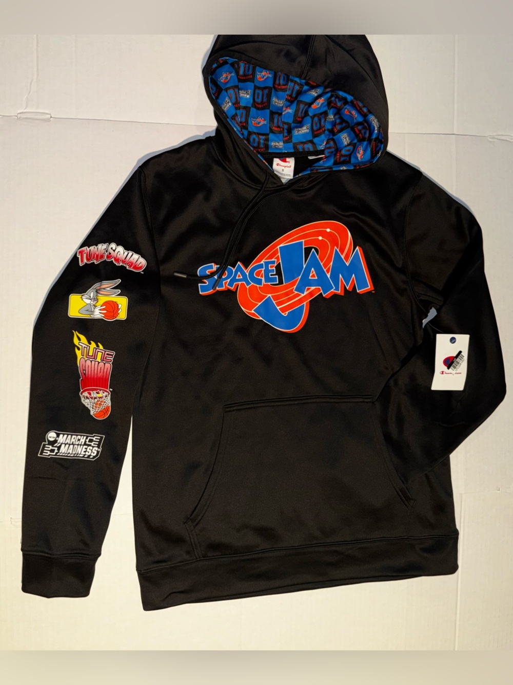 Tune Squad Space Jam 🏀 Champion Black Hoodie